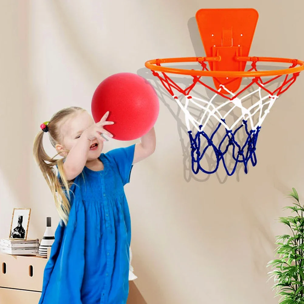 Basketball Balls 18/21/24CM Kids Bouncing Mute Silent 3/5/7 Indoor Silent Ball Foam Noiseless Basketball Soccer Accessories Toy