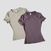 Women Yoga Top Seamless Sport T Shirts Fitness Clothes Short Sleeve Yoga Shirt Gym Top Running Active Wear 3 Women Yoga Top Seamless Sport T Shirts Fitness Clothes Short Sleeve Yoga Shirt Gym Top Running Active Wear 3