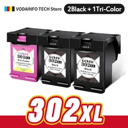 Royek 302 Ink Cartridge Remanufactured For HP 302 302XL DeskJet 1110 2130 for HP302XL Envy 4520 NS45 Officejet 3630 3639 5200