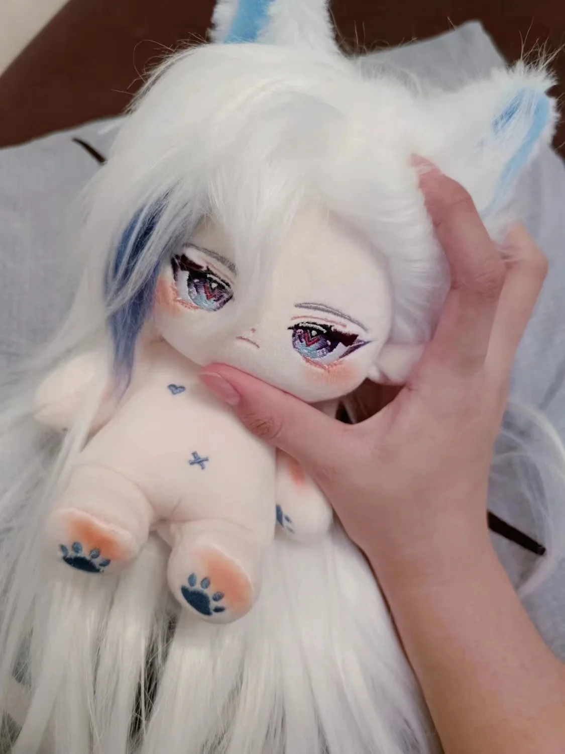

20cm Fontaine Neuvillette Genshin Impact Plush Doll Focalors Adorable Changing Dolls Cosplay Accessory Gifts For Kids Toys