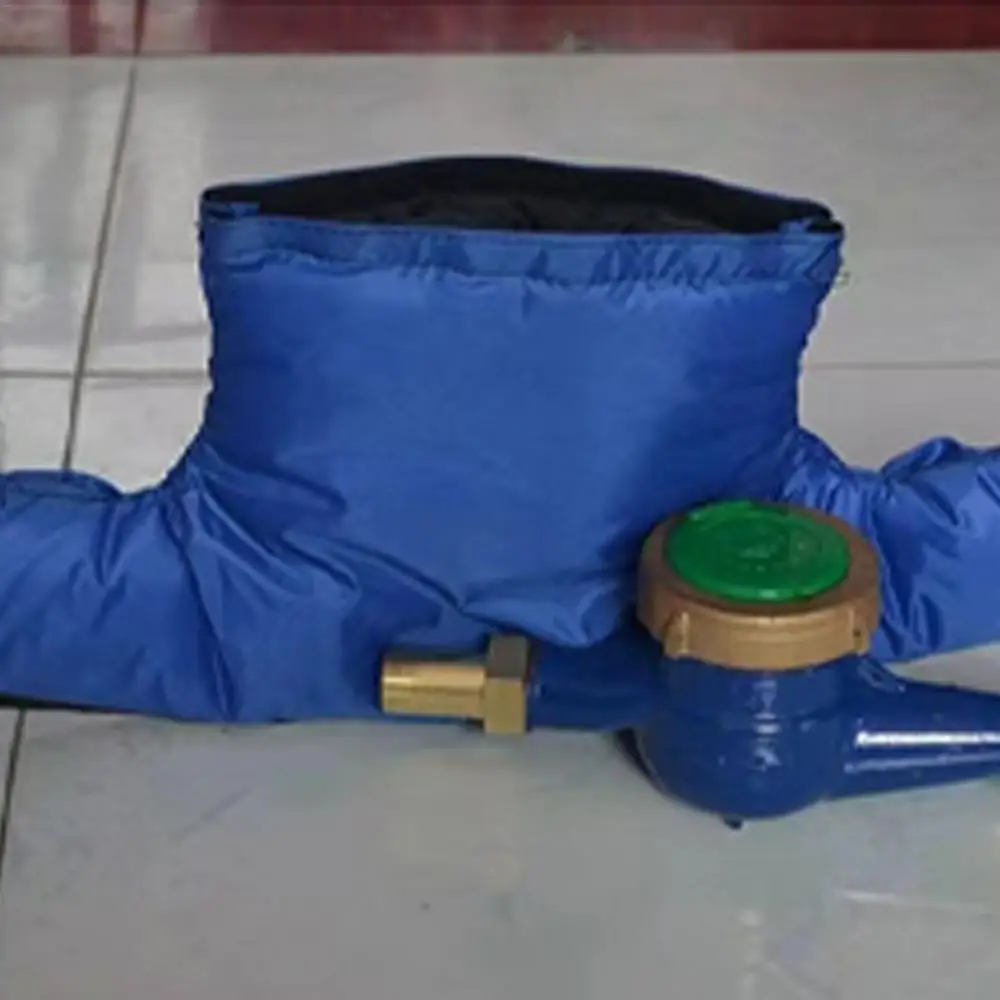 Water Meter Insulation Cover Double Sided Freeze Protection Heat Preservation Bag for Outdoor Winter Pipe Freeze Protection