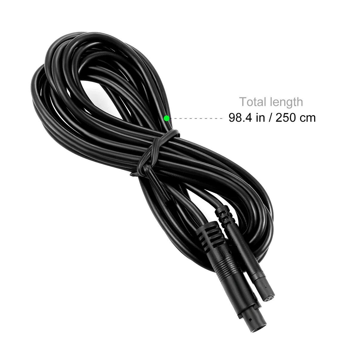 Dash Cam Extension Cable Backup Camera 4 Pin Aviation Rear View Mirror for Car Reverse