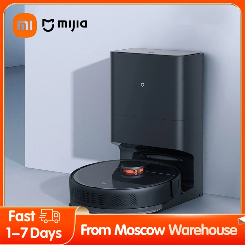 XIAOMI MIJIA Robot Mop Dirt Disposal For Home Sweeping Washing Mopping ...