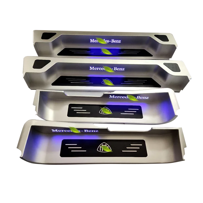 Automobile Accessories Refit Part Car Door Sill Pedal With Led