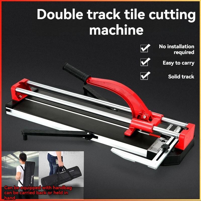 Manual Tile Cutting Machine, Wall Tile Pusher, Aluminum Alloy Double Track Infrared Ceramic Cutting Machines Ceramic B