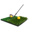 Dual Surface Turf Golf Practice Hitting Mat Portable Golf Hitting Mat Rubber Tee Holder and 6 Golf Practice Balls Included 3