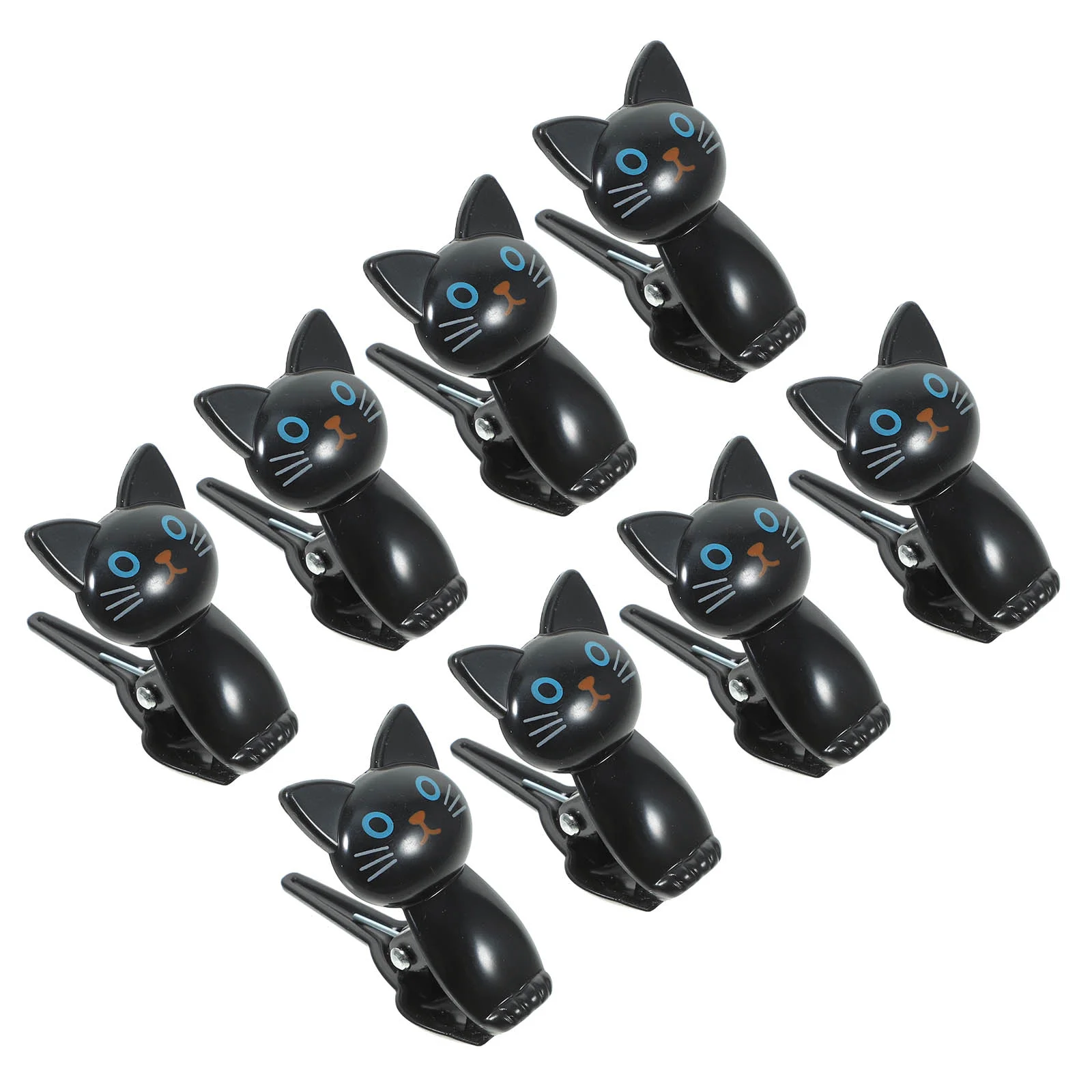 

Food Bag Clips Plastic Sealing Clips Cat Design Snack Bag Clips Cute Chip Clips Bread Bags Clamps Airtight Seal Food Storage