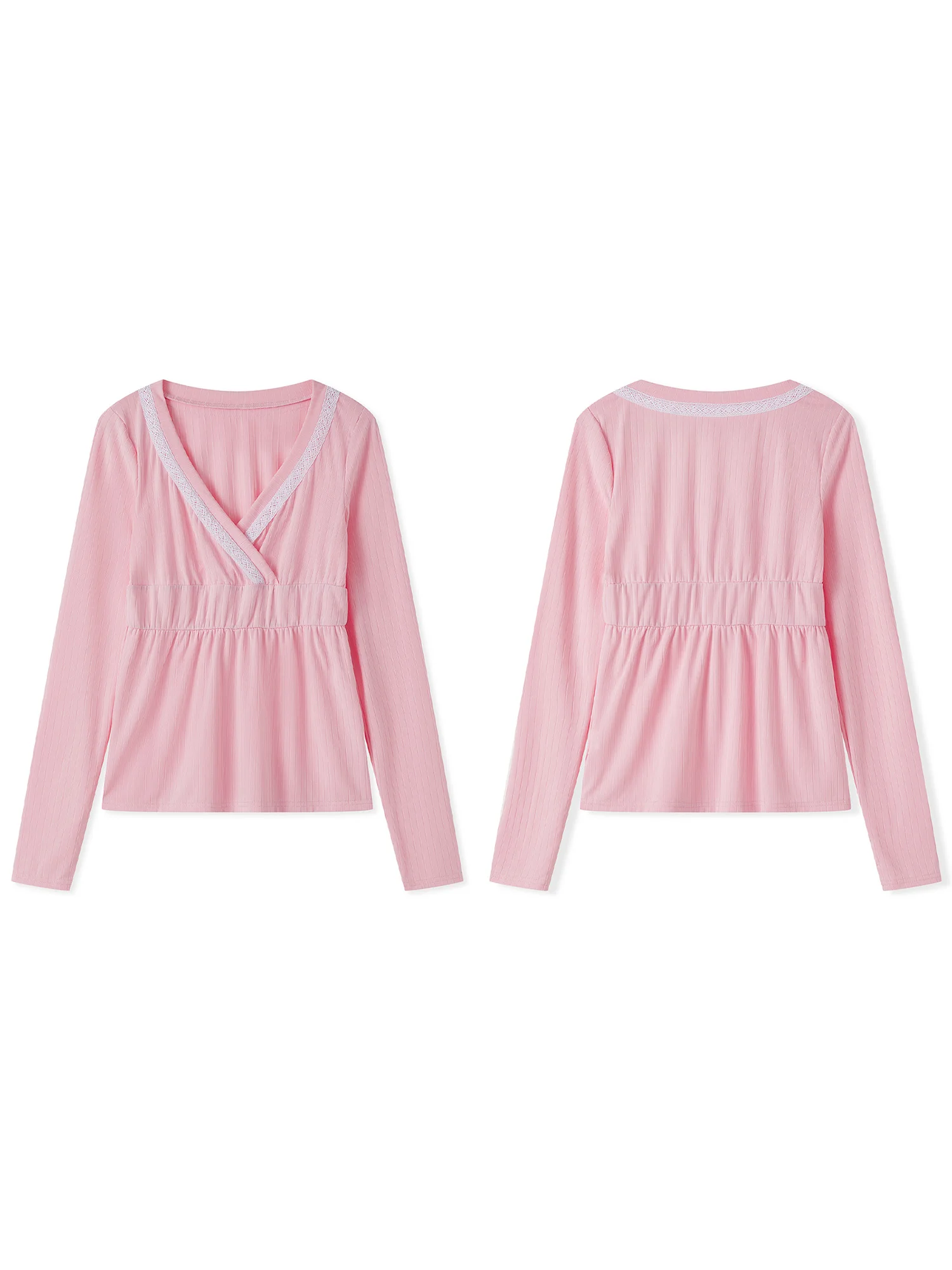 Women s Winter Sweater Long Sleeve Knit Pullover Solid Color V Neck Casual Loose Fit Warm Jumper Top