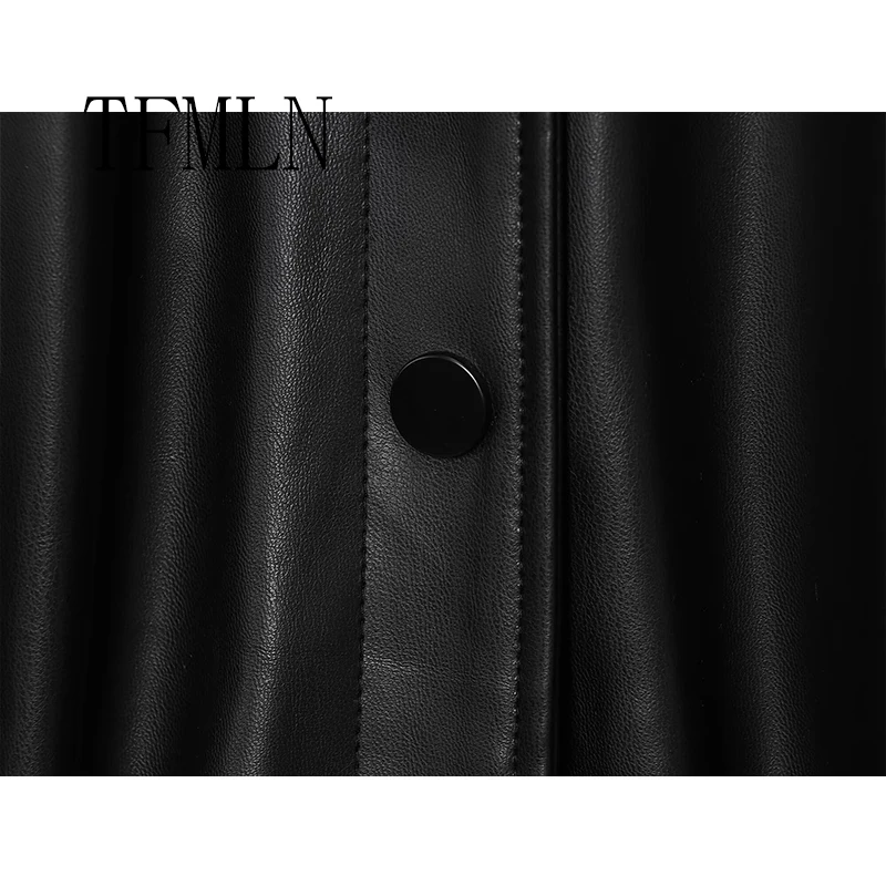 Women New Fashion Lmitation Leather Jacket Tops  Autumn Brand Pilot Jacket Coat Loose Outerwears