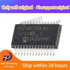 10pcs/lot Pic18f25k80-i/ss Pic18f25k80 Ssop28 New Original In Stock ...