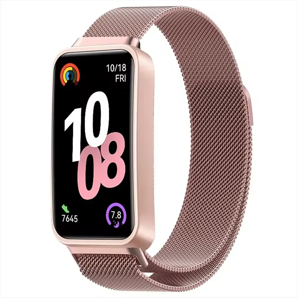 Magnetic Metal Milanese Loop Strap for Smartwatch - Elegant Bracelet Accessory