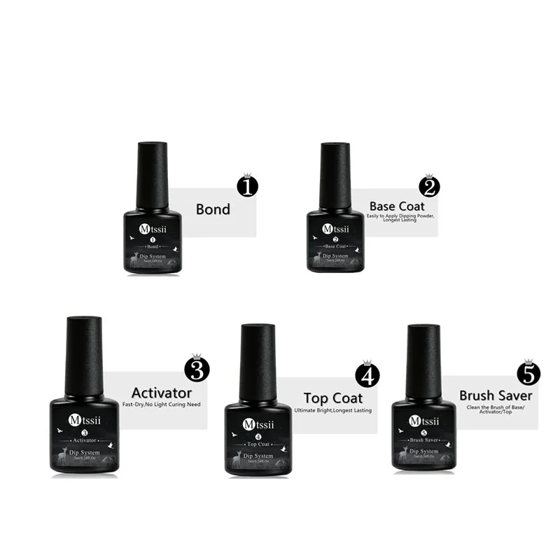 10g Dipping Nail Powder Set Nude Glitter Dipping System Nail Kit For Art Decorations Manicure Natural Dry Without Lamp Cure