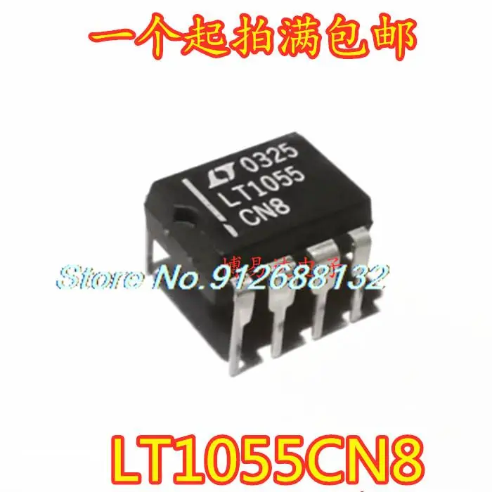 

10PCS/LOT LT1055CN8 LT1055 DIP-8 IC New IC Chip