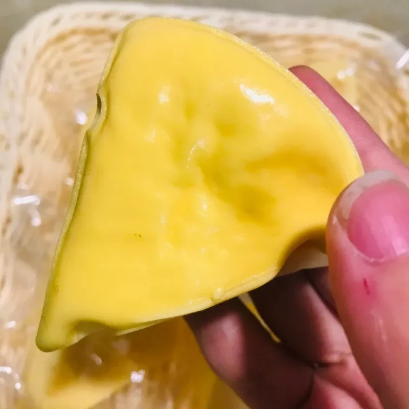 Sticky Cheese Slow Rebound Kneading Fidget Toy Squid Slowly Rising