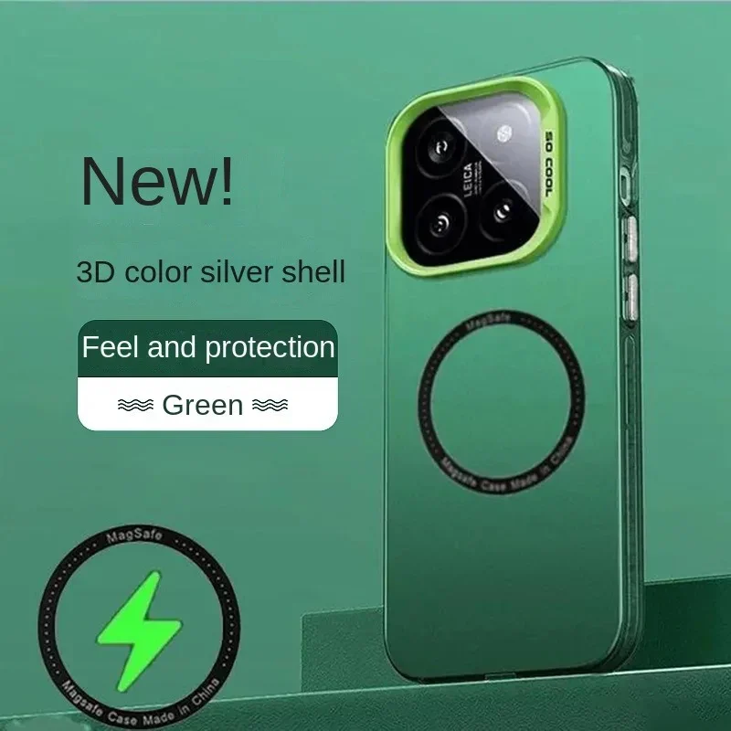 Luxury Matte Frosted Wireless Charger Case - Ultra Transparent Cover