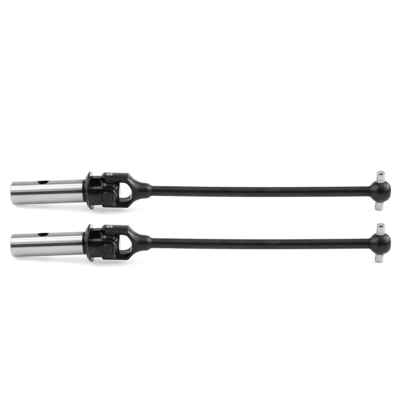 New-2Pcs Metal Front Rear Universal Joint Drive Shaft CVD E2218 For MBX8/MBX7R/7 RC Car Upgrade Parts Accessories