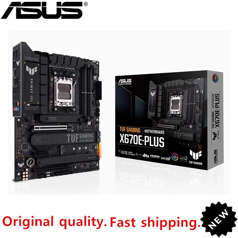 

NEW For ASUS TUF GAMING X670E-PLUS Motherboard Socket AM5 For AMD X670 Original Desktop PCI-E 5.0 m.2 sata3 Mainboard