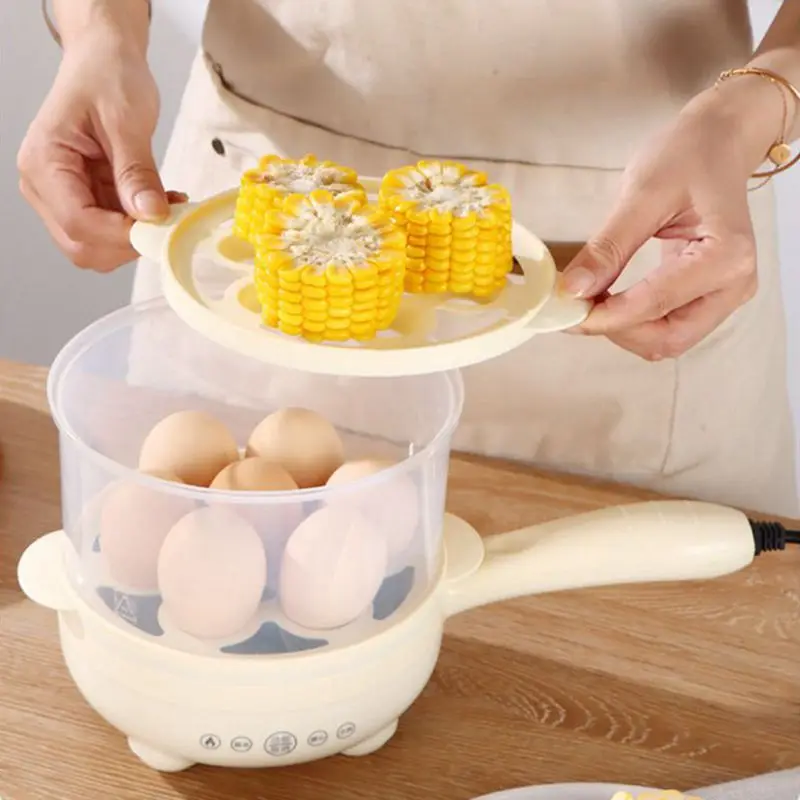 110V 220V Multifunctional Egg boiler Non-stick Skillet Omelette cooker Automatic power off Food steamer Pancake Breakfast maker