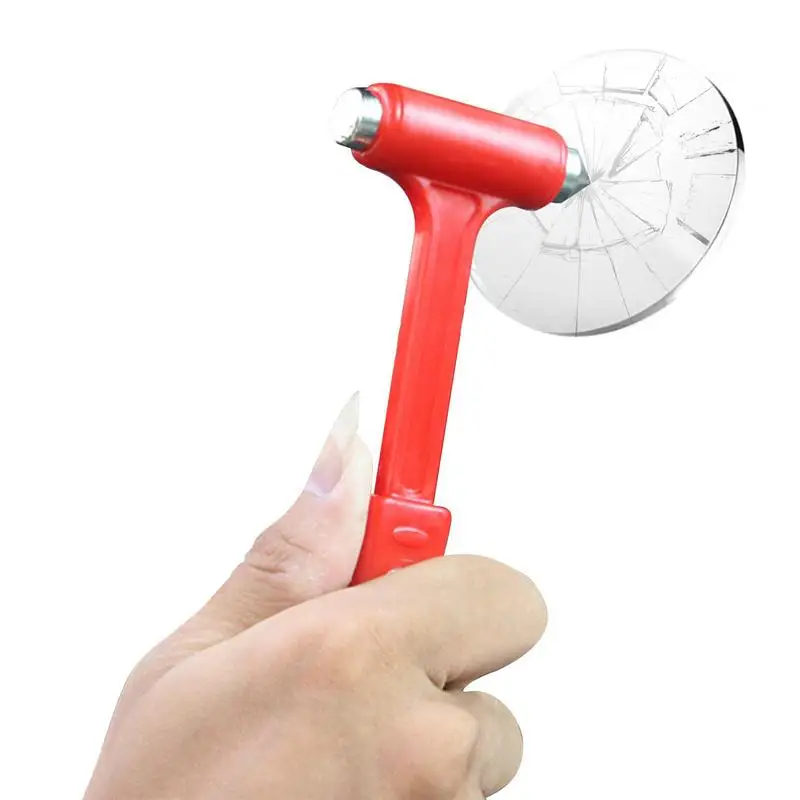 

Безопасный молоток для разбивания стекла 2-в-1, пробойник для автомобиля, портативный резак для ремня безопасности, автомобильные аксессуары, интерьер для всей семьи