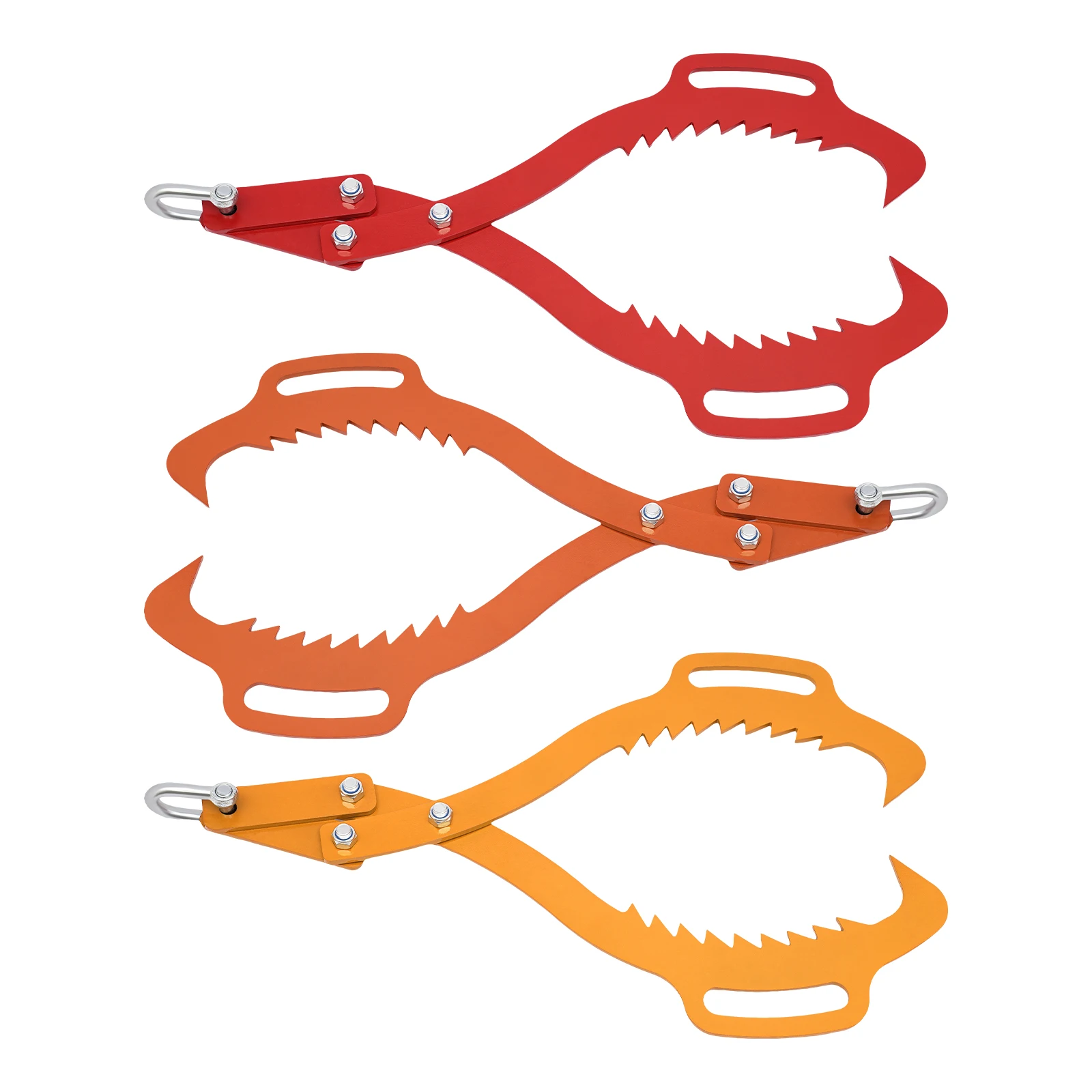 Heavy Duty Grapple Timber Claw Carbon Steel Claw Hook Log Lifting Tongs  Wood Clamp Anti-slip Hook 0-30inch Yellow/Red/Orange - AliExpress