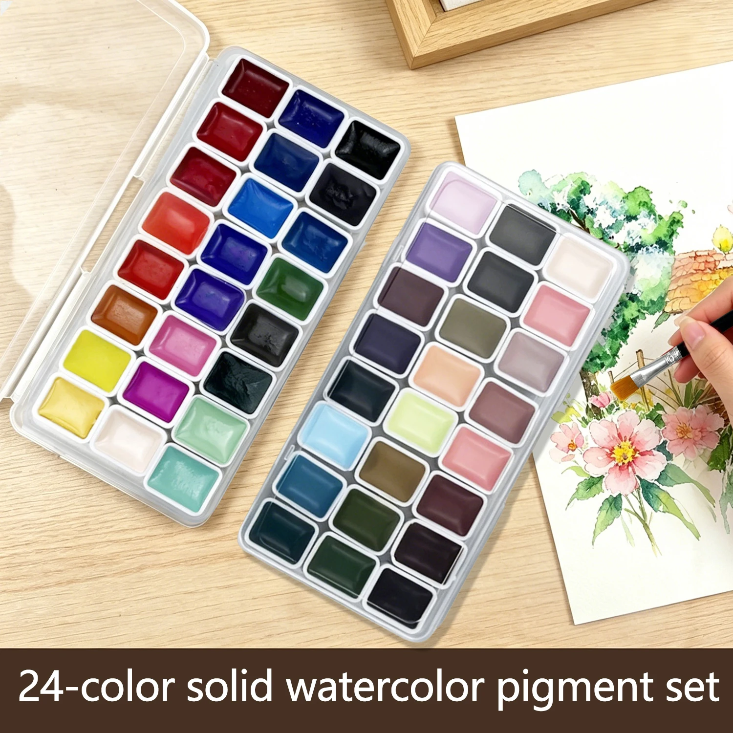 24 Color Watercolor Set 2
