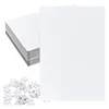 20 Sets Blank Sublimation A4 Jigsaw Puzzle with 120 Pcs DIY Heat Press Transfer Puzzle Pearl Puzzle Blank Puzzle 1