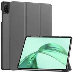 Tri-Folding Smart Case for 11-Inch Tablets - Premium Stand Cover (GRAY)