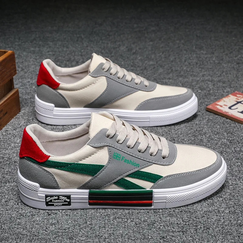 

Men's Cloth Shoes Sneakers Hot Sale Korean Version New Fashion Breathable Sports Casual Canvas Men's Shoes Zapatillas De Hombre