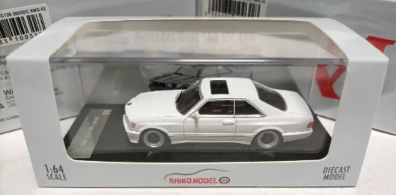 1:64 スケールベンツ 560SEC AMG C126 合金スポーツモデルカー
