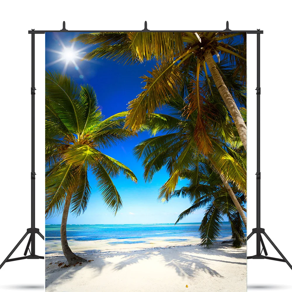 

SHENGYONGBAO Beach Scenery Theme Photography Backdrops Props Forest Grassland Street Fairy Tale Photo Studio Background FF-07