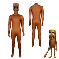 Tung Tung Tung Sahur Costume Kid Boys Monster Halloween Cosplay Horror Game Jumpsuit Canival Birthday Party Costume