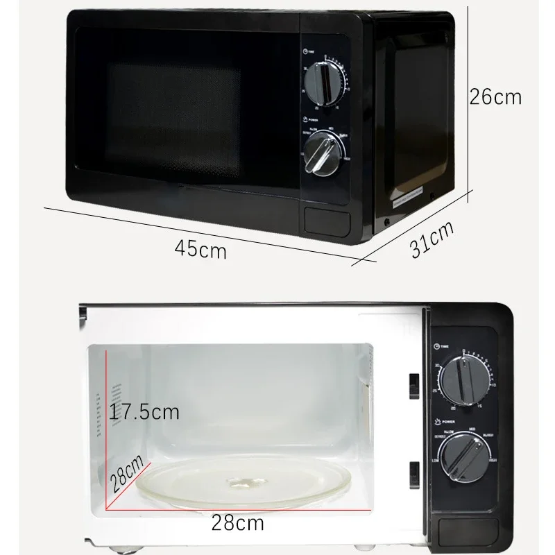 Fully Automatic 20L Microwave Oven Marine Commercial Household Temperature Control Microwave Steam Grill 1050W 5