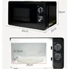 Fully Automatic 20L Microwave Oven Marine Commercial Household Temperature Control Microwave Steam Grill 1050W 5