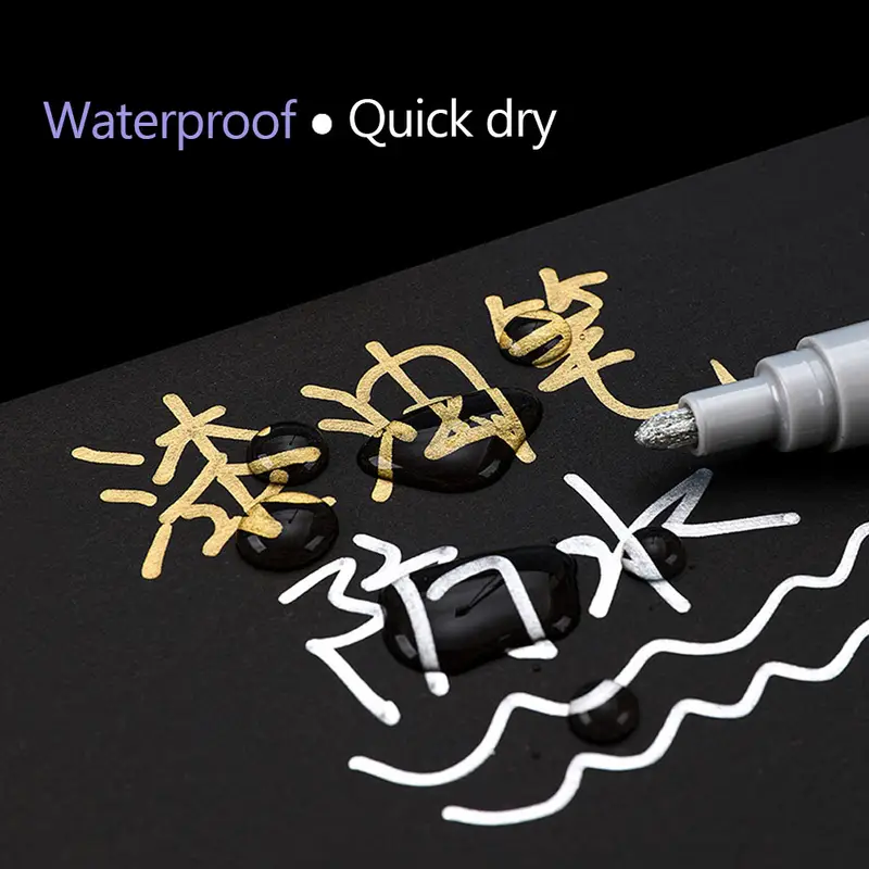 Car Paint Scratch Repair Pen for Cars Coat Scratches Touch Up Remover Tire Oily Mark Pen Waterproof Paint Pencil Car Accessories - Image 5