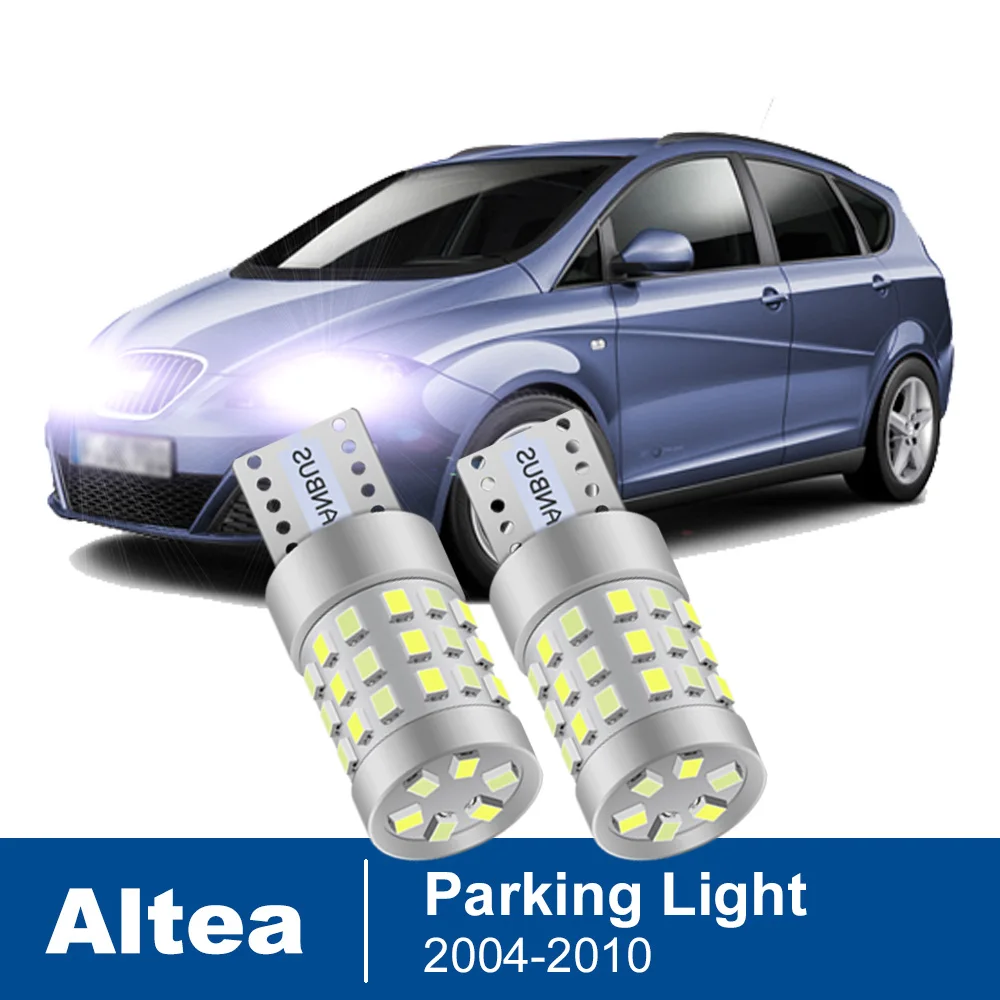 

2Pcs LED Parking Light For Seat Altea Accessories 2004 2005 2006 2007 2008 2009 2010 Clearance Lamp