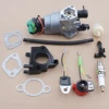 Carburetor For Honda GX340 11HP GX390 13HP Engine with Spark Plug Air Filter Charging Kit 16100-ZF6-V01 4