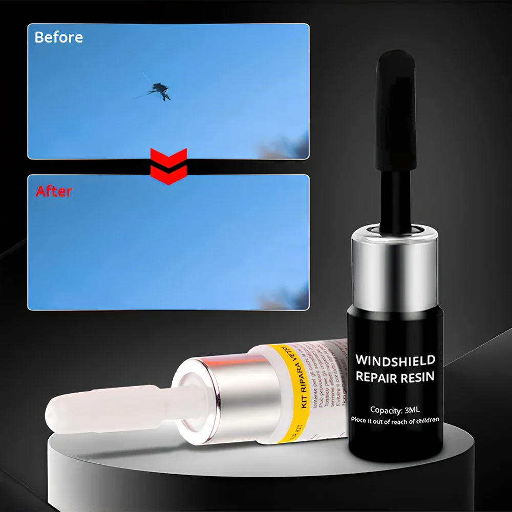 Screen Kit Curing Glue Auto Glass Car Windshield Cracked Repair Tools DIY Window Phone Scratch Crack Restores Accessories Clean automotive sealant adhesive