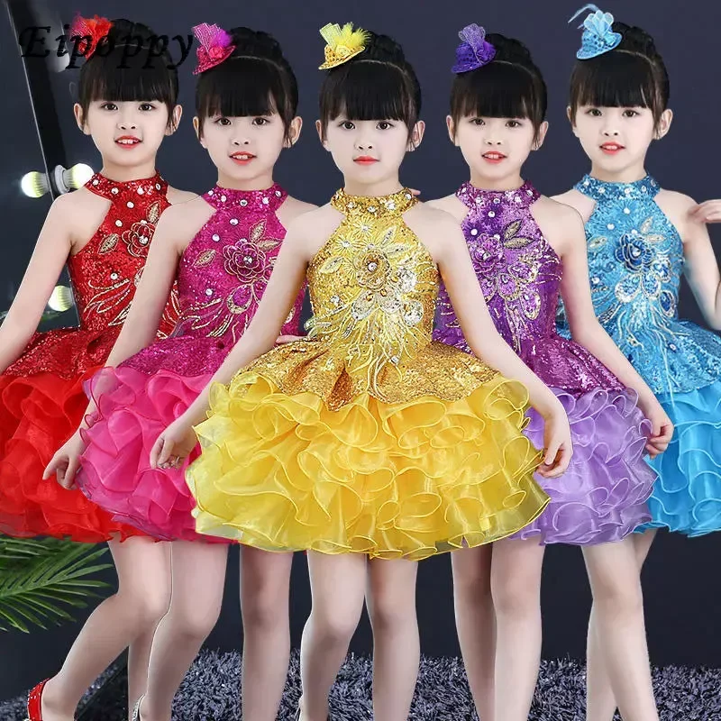 

Girls Stage Wear Birthday Wedding Party Ball Gowns Flower Toddler Cupcake Pageant Dress