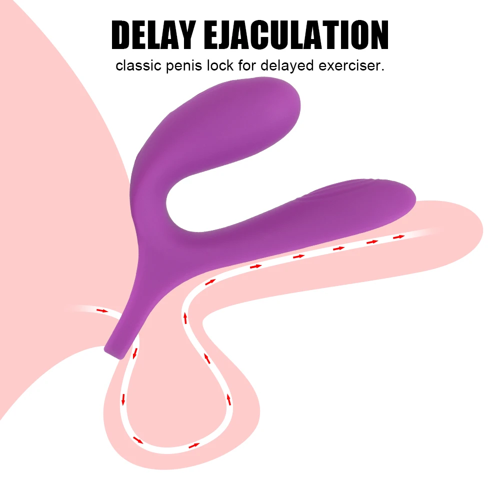On Vibrators Strap  Ring For Men  Extender Stretcher Delay Ejaculation Women Clitoris Anal Stimulator Sex_voghion.com