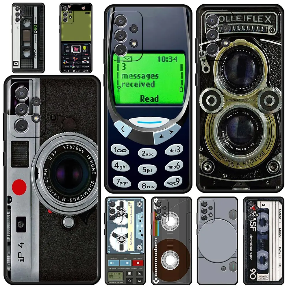 Vintage Cassette Tape Retro Style Phone Cover