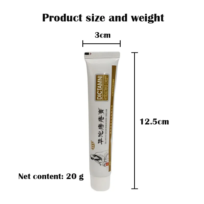 3pcs Hemorrhoid Ointment Treat Internal External Hemorrhoids Medical Plaster Anal Fissure Therapy Relieve Anal Pain Cream CT0032