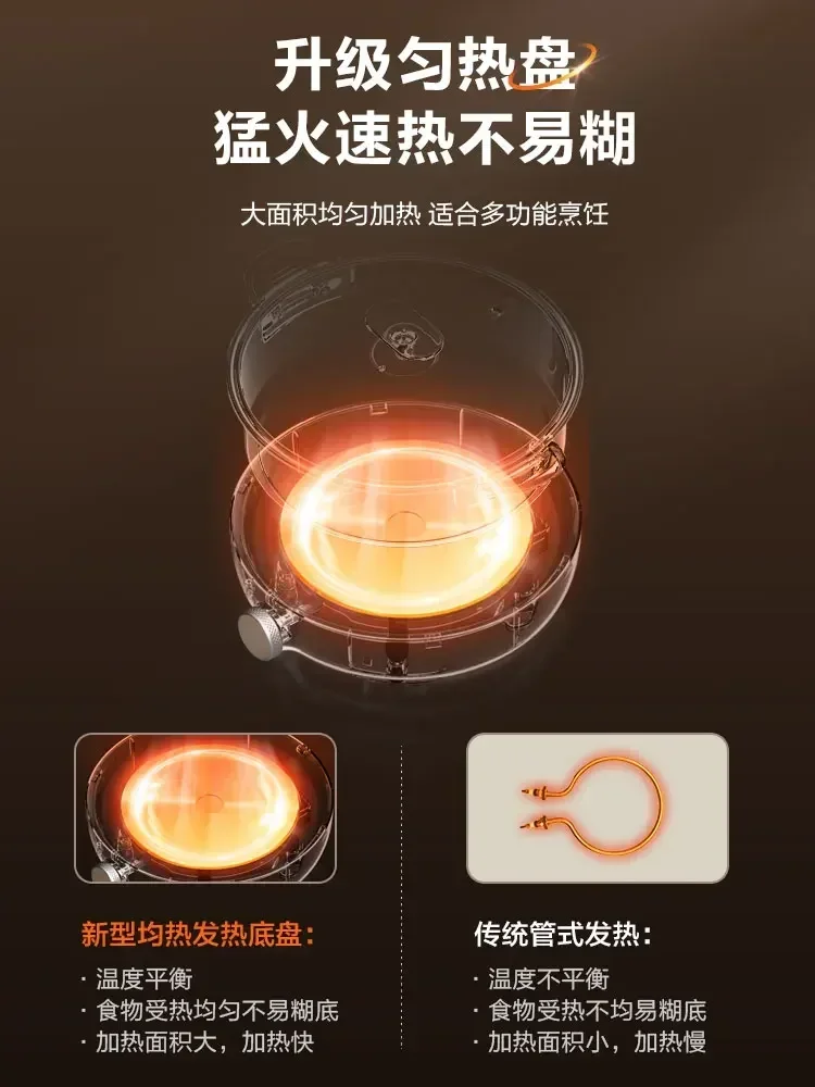 220V Detachable and Washable Home Electric Cooker Multi Cooker Pot 3