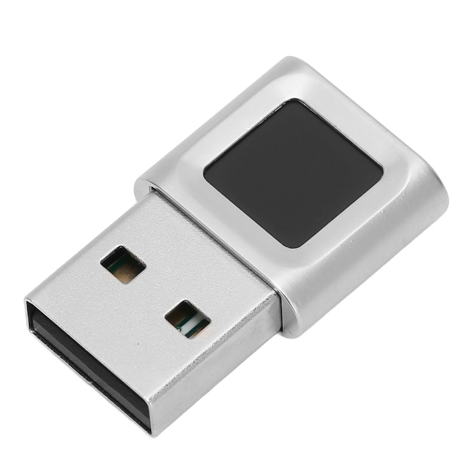 USB 지문 인식기 360도 터치 빠른 매칭 고감도 헬로 지문 인식기(윈도우 노트북 컴퓨터용)