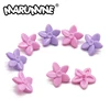 Marumine 50PCS MOC Friend Blocks Accessories Flower 18853 Compatible Building Blocks Mini Person Hair Decoration Assembled Parts 1