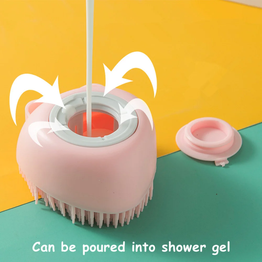 Silicone Body Scrub Brush Bath Exfoliator Casrel