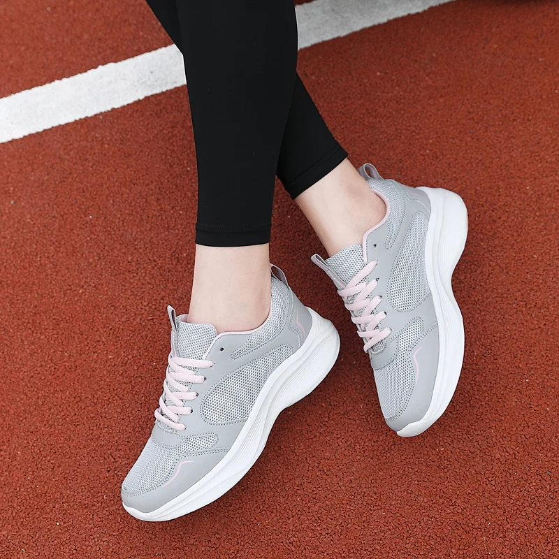 Summer New Sneakers Women Shoes Fashion Tennis Mesh Breathable Sneakers Casual Shoes Ladies Sport Shoes Comfortable Running Shoe