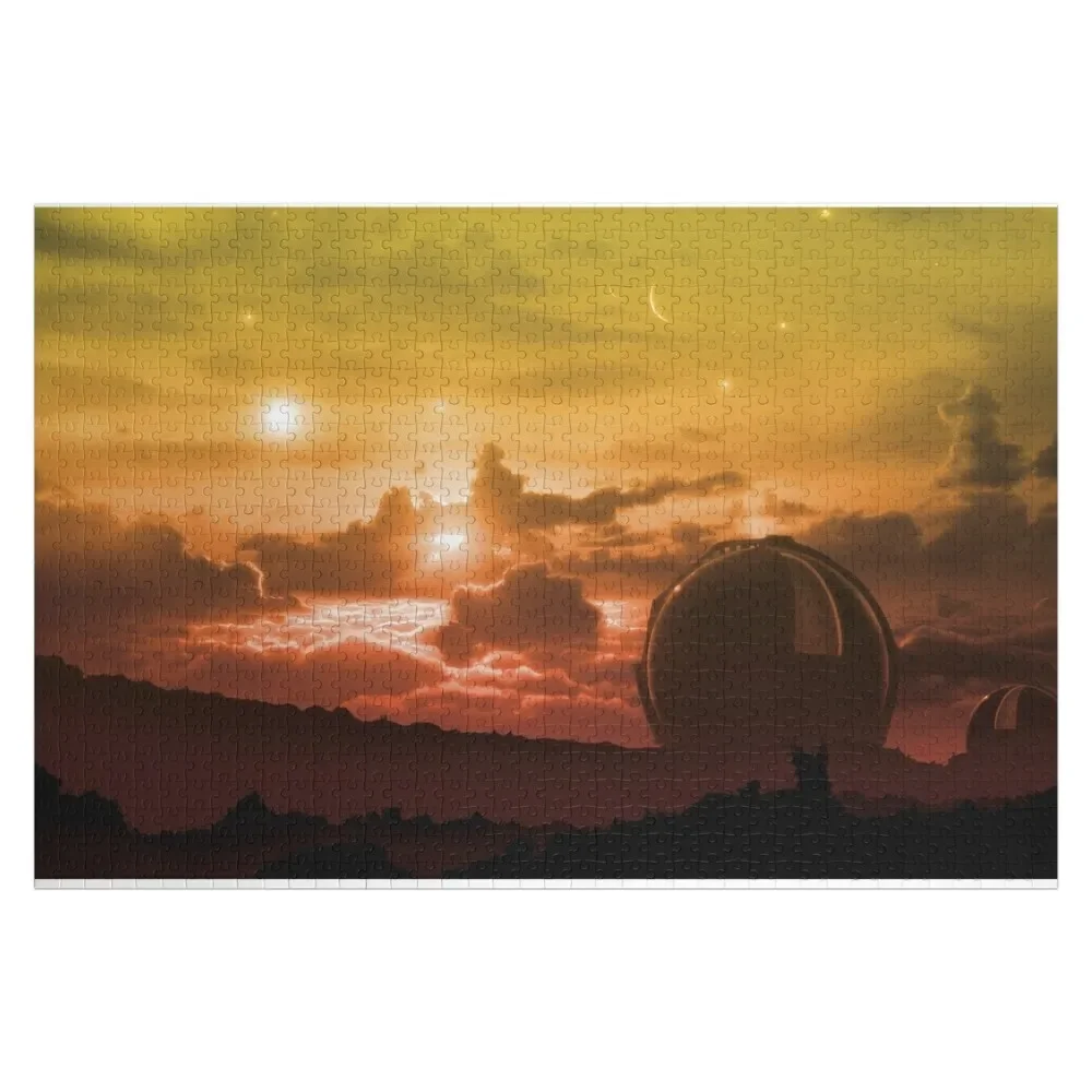 

Is There Anybody Out There - V3 Jigsaw Puzzle Wooden Name Wooden Decor Paintings Customizable Gift Puzzle