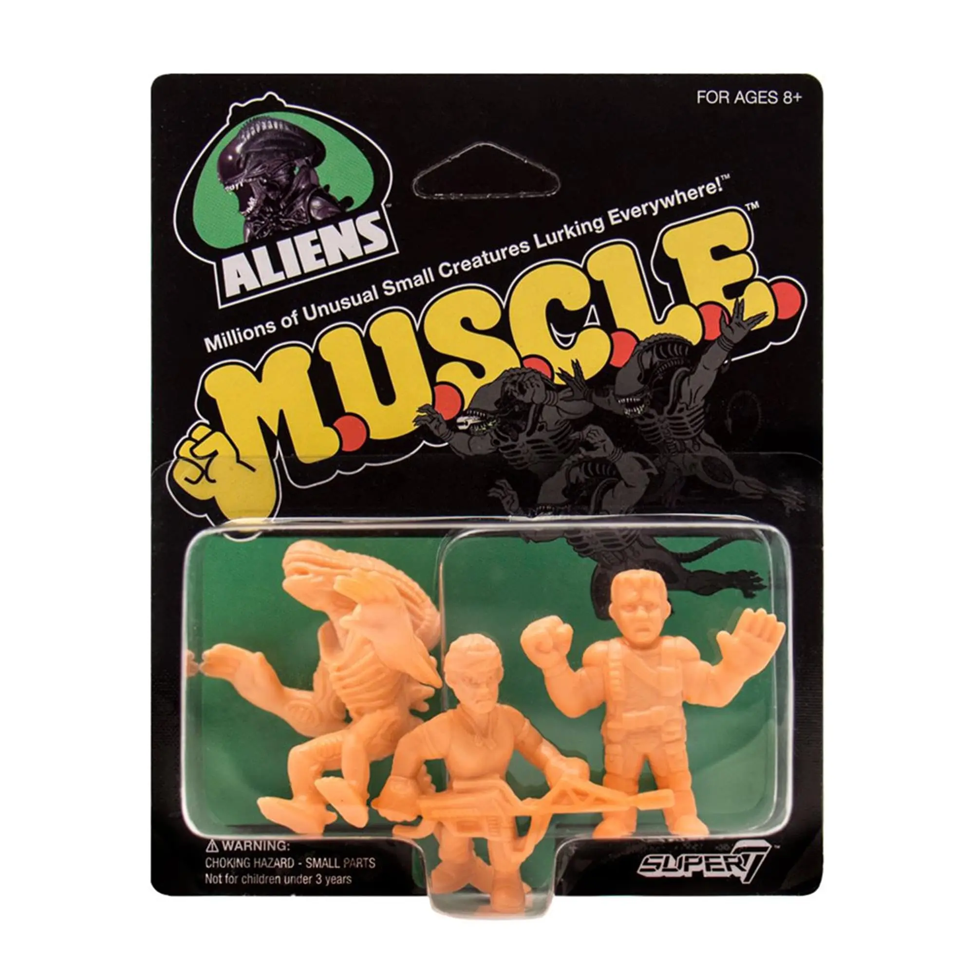 thumbnail image 1 of Super7 Aliens MUSCLE Sets Edición limitada Juguetes coleccionables clásicos Personaje alienígena de ciencia ficción Modelo de combate Figuras periféricas de película, 1 of 5