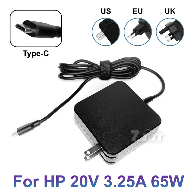 Caricatore USB di tipo C da 45 W per HP Chromebook 14 14A G5 14-ca061dx 14-ca020nr 14-ca060nr X360 14-CA000 11-AE000 14-ca051wm 14-ca052wm 14-ca09 1 wm 11 - ae051wm 11-ae001tu; Spectre x360 13- v111dx
