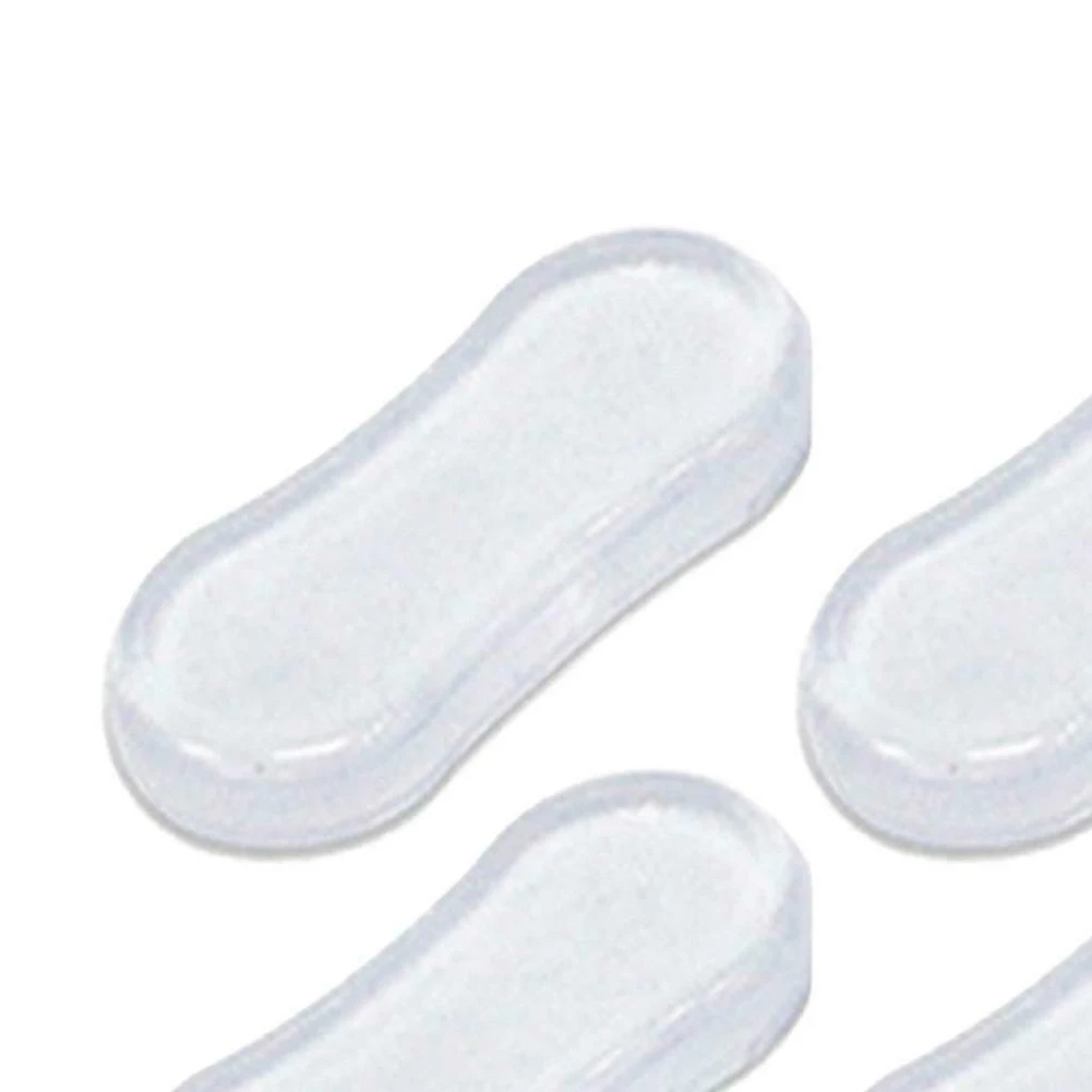 Toilet Seat Accessories 4pcs/set Toilet Lid Cushion Pads Toilet Seat Bumper Silicone Pad Buffers Bathroom Accessories Shock Absorber Replacement